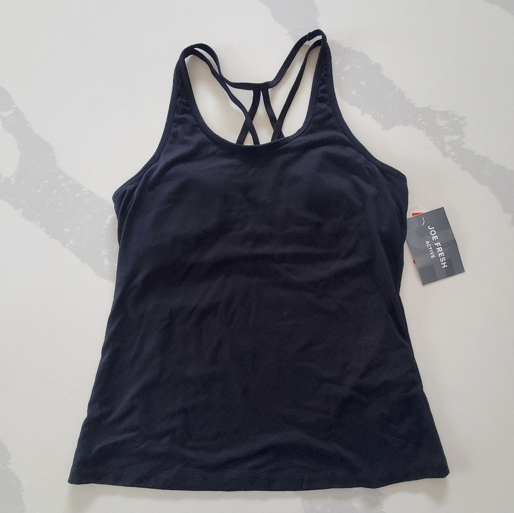 Black Active Tank Top